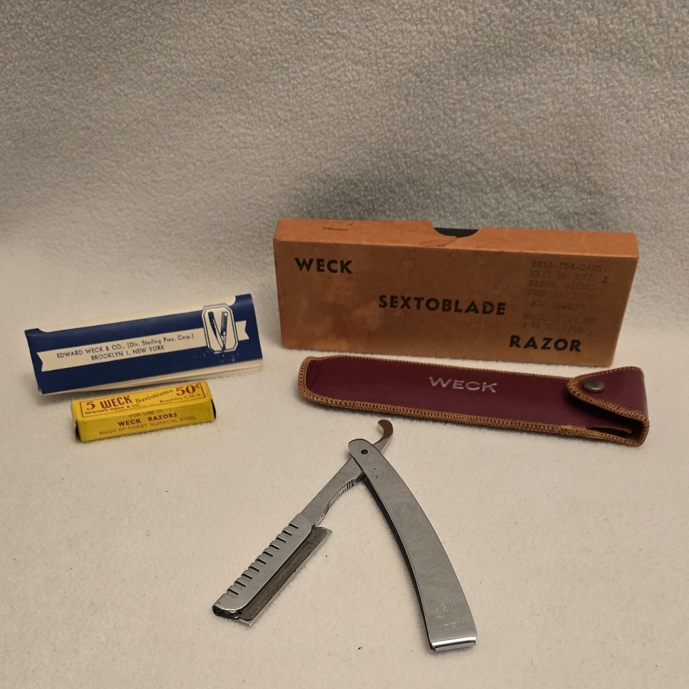 Weck Sextoblade Razor with Case